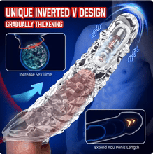 1?? Bigger. Harder. Wilder. ?? ?? The Explosive Vibrating Wolf - Tooth Crystal Sleeve ?? - Desirex360