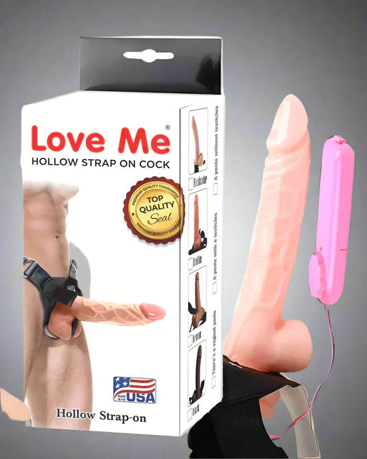 Belt 9 inch Silicone Condom - Desirex360