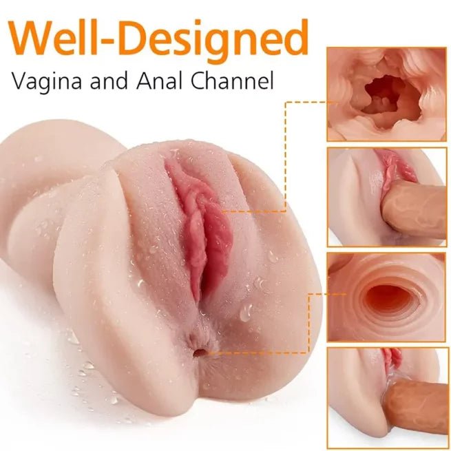 Self - Lubricating Realistic Masturbator – - Desirex360